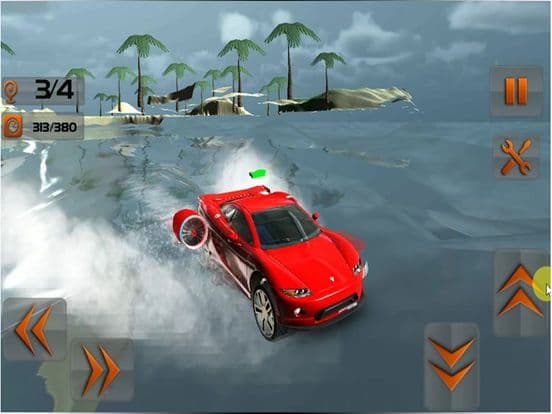 Flying Car Stunts 2017 screenshot 2