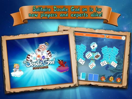 Solitaire Doodle God screenshot 2