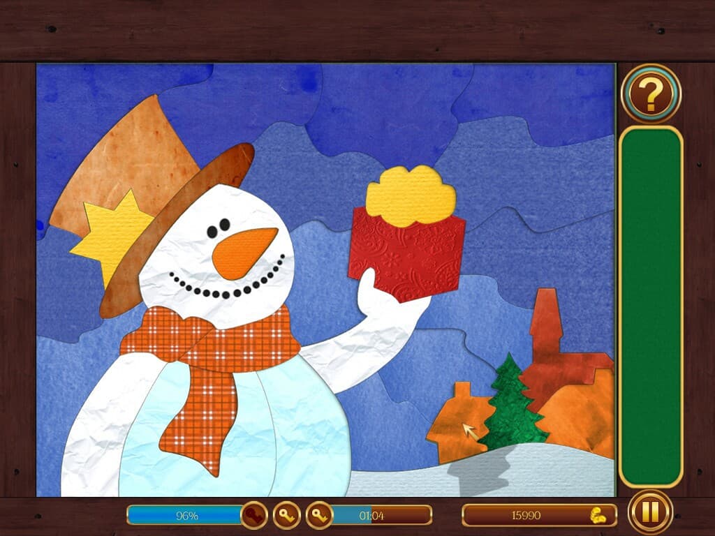 Christmas Patchwork Frozen screenshot 2