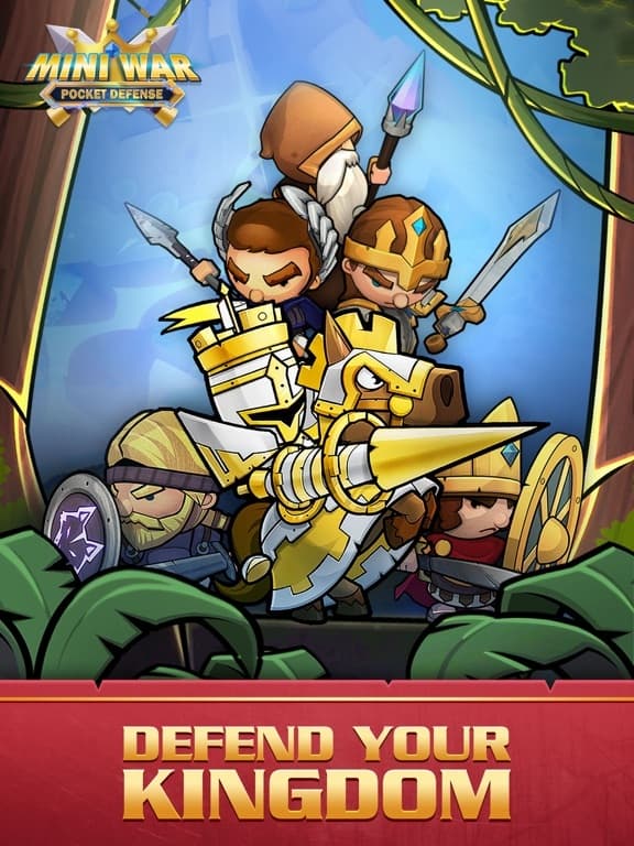 Mini War: Pocket Defense screenshot 2