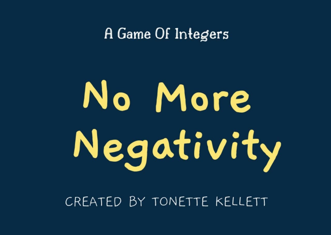 No More Negativity