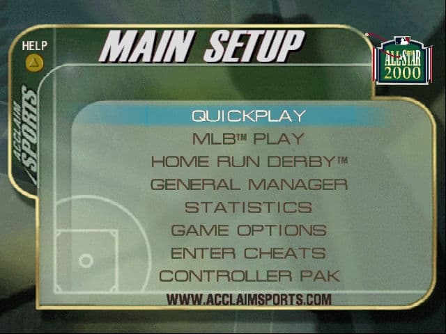 All-Star Baseball 2000 screenshot 2