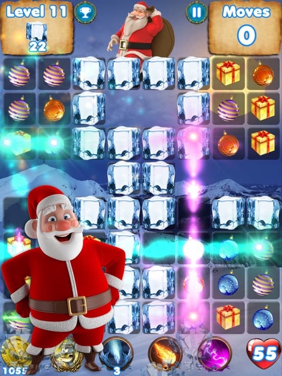 Santa Claus Calls You - 3D christmas games tracker screenshot 4