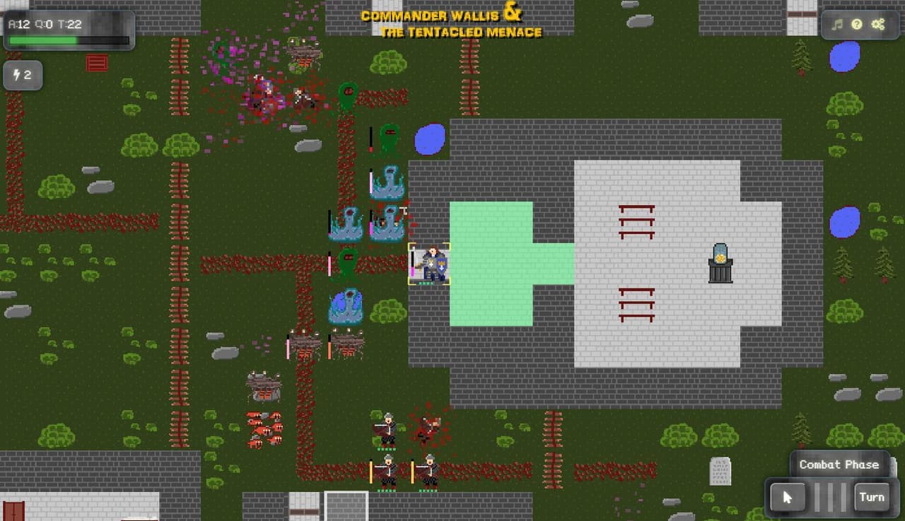 Commander Wallis and the Tentacled Menace screenshot 2