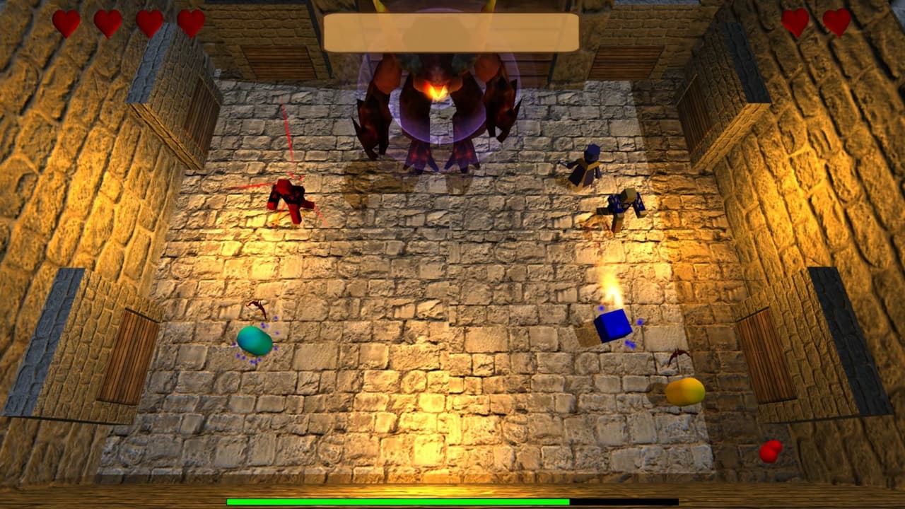 2-Player Bow Arena [unfinished fragment]