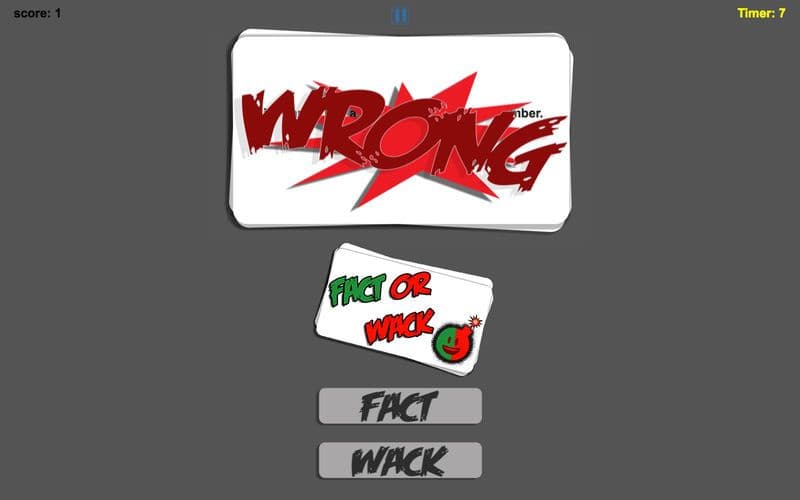 FACT OR WACK movies
