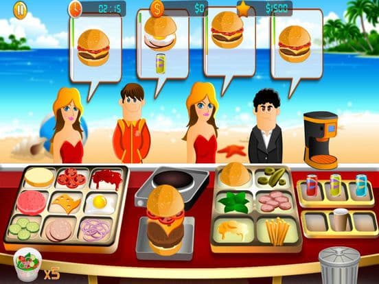 Burger Cooking Restaurant screenshot 2