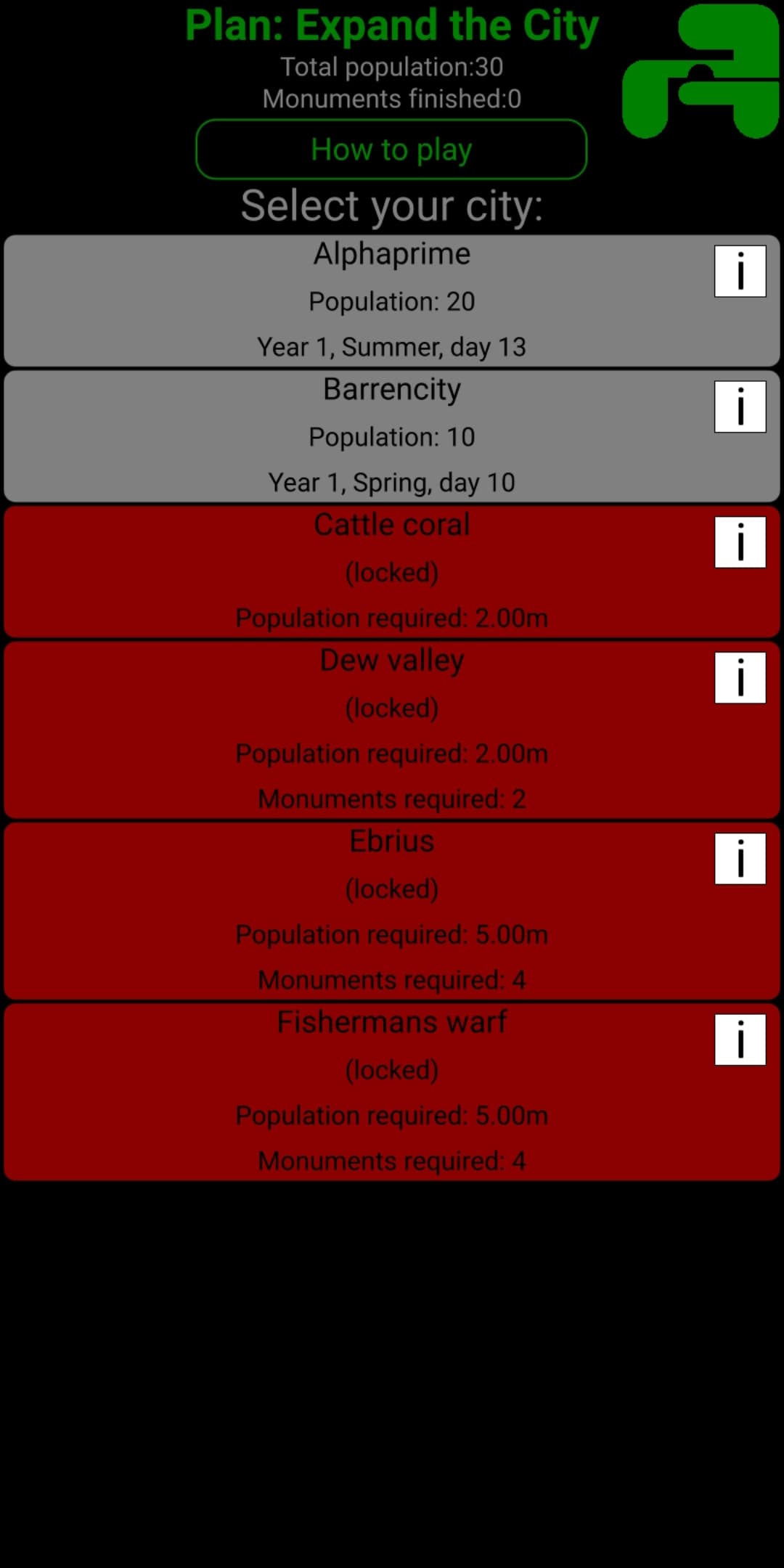 Plan: Expand the City screenshot 2