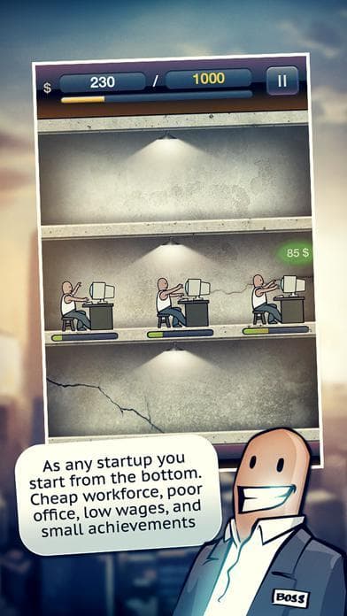 The Startup: Be The Boss And Make Them Work! screenshot 3