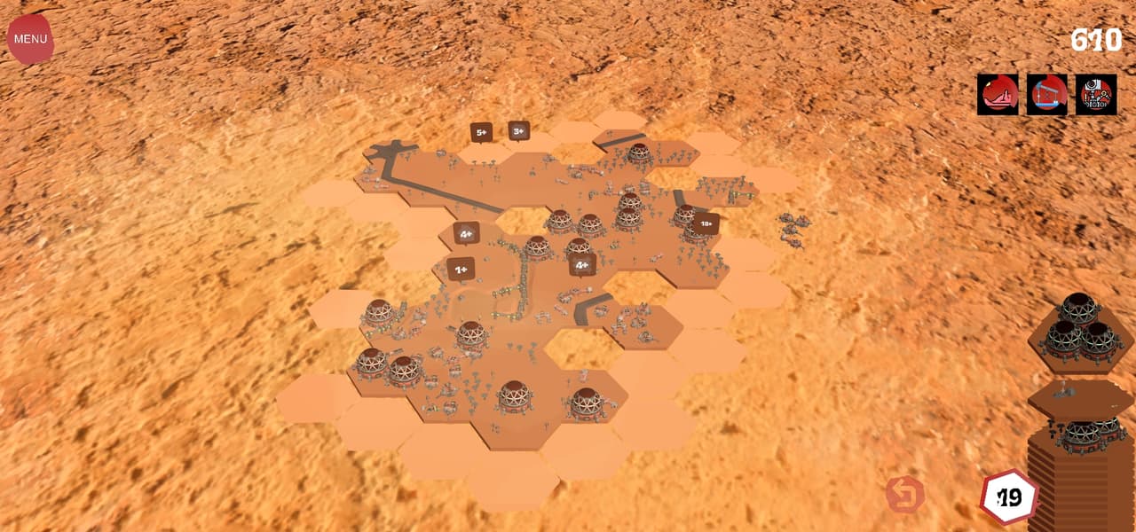 MarsHex - grow your colony on Mars screenshot 4