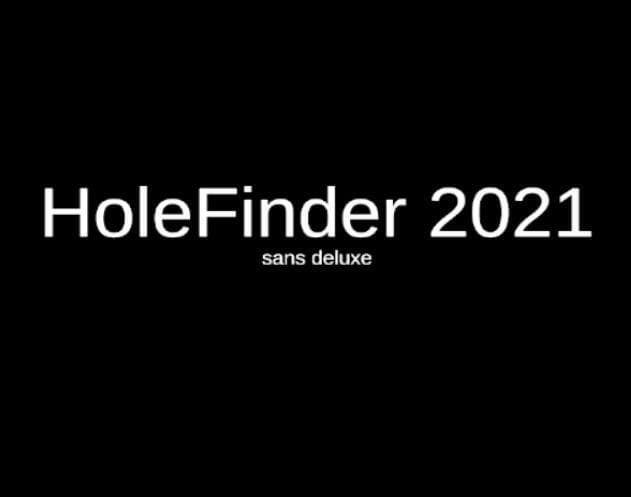 HoleFinder 2021 (sans deluxe Edition)