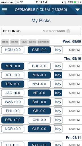 OFP Mobile screenshot 5