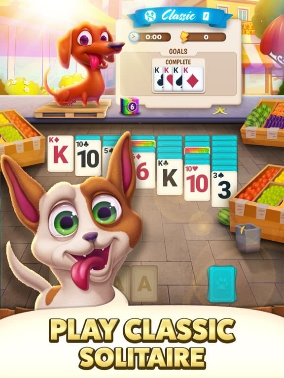 Solitaire Pets Adventure screenshot 2