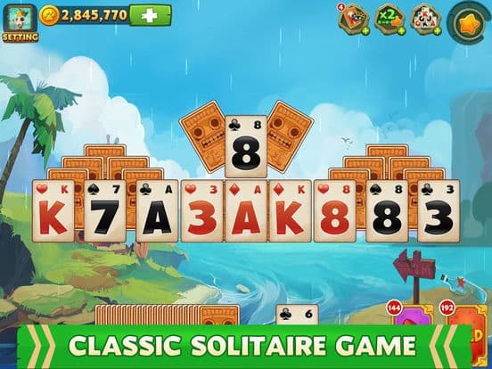 Solitaire - Island Adventure screenshot 2