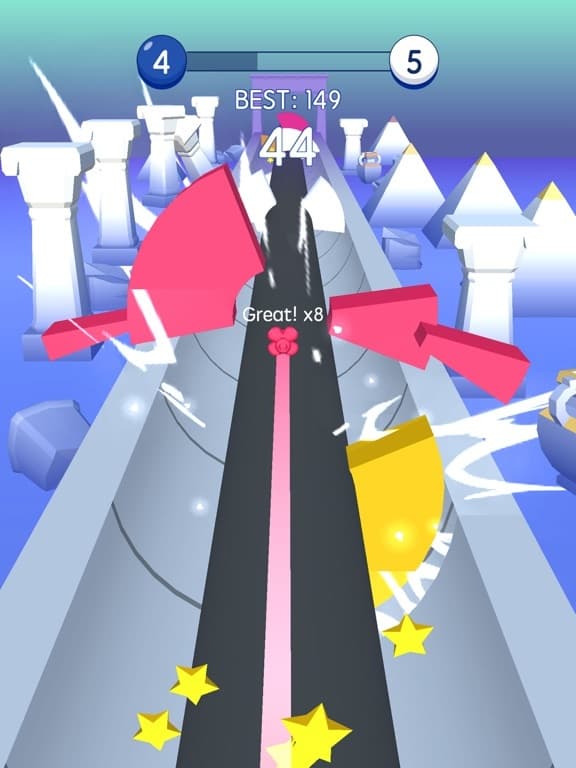 Smash Road - Color Ball Run 3D screenshot 4