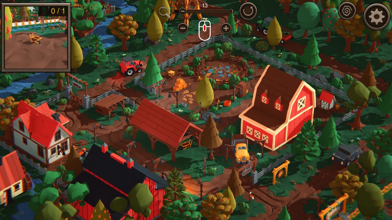 Hidden Farm Top-Down 3D screenshot 4