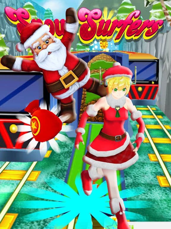Golden Subway & Snow Princess Run