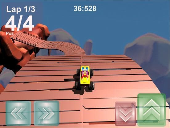 Monster Truck Hill Dash Race screenshot 2