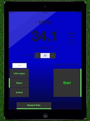 Baseball Pitch Speed - Radar Gun