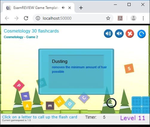 CramFLASH Cosmetology Exams Random Flashcard Apps screenshot 4