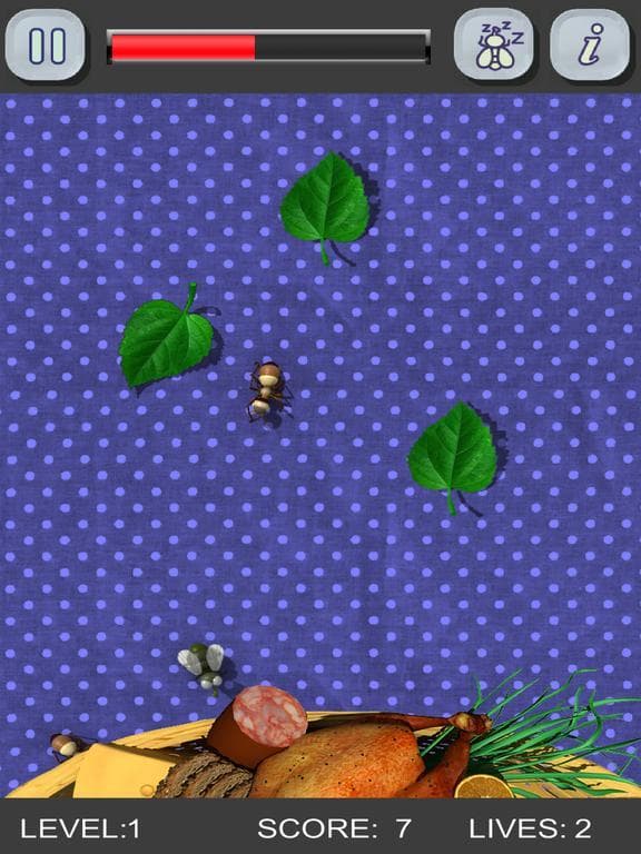 Picnic Bugs. Crush them!