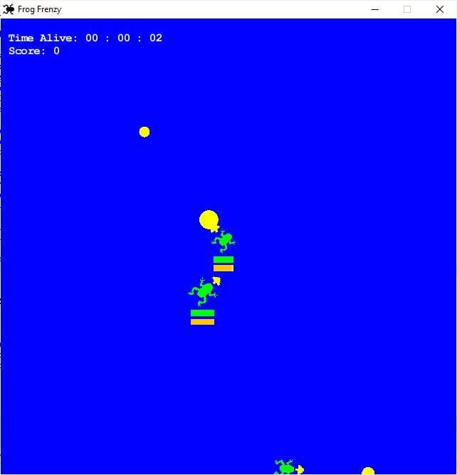 Frog Frenzy (itch) (Botifier) screenshot 2