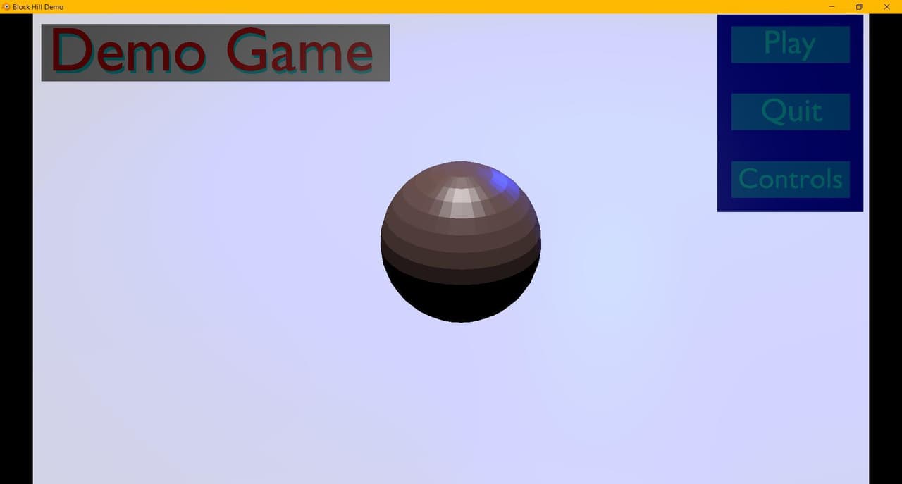 Block Hill Demo screenshot 2