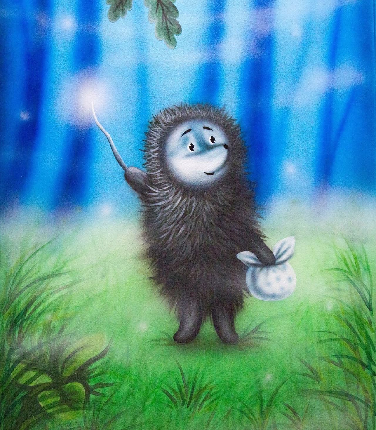 Hedgehog in the fog