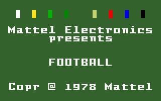 NFL Football (1979) screenshot 5