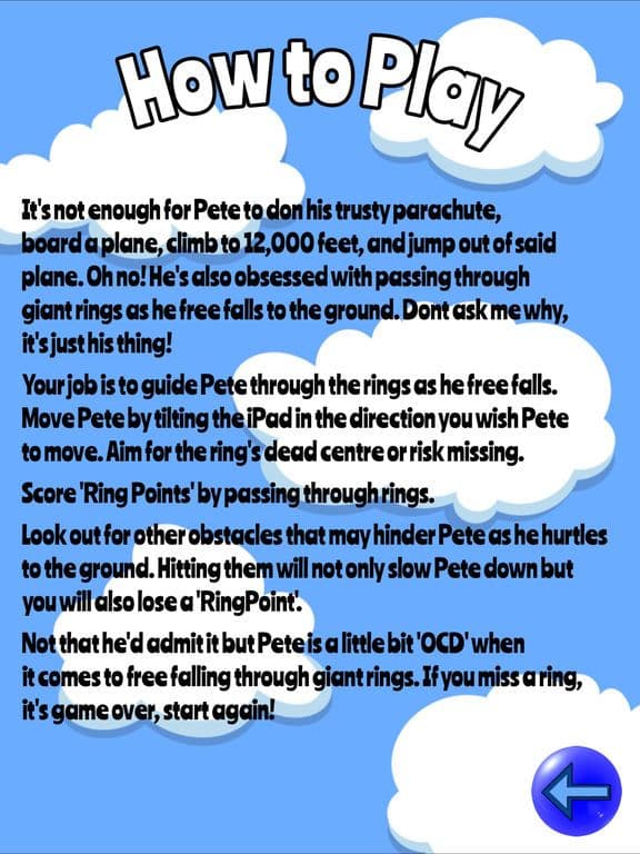 Parachute Pete - Free screenshot 4