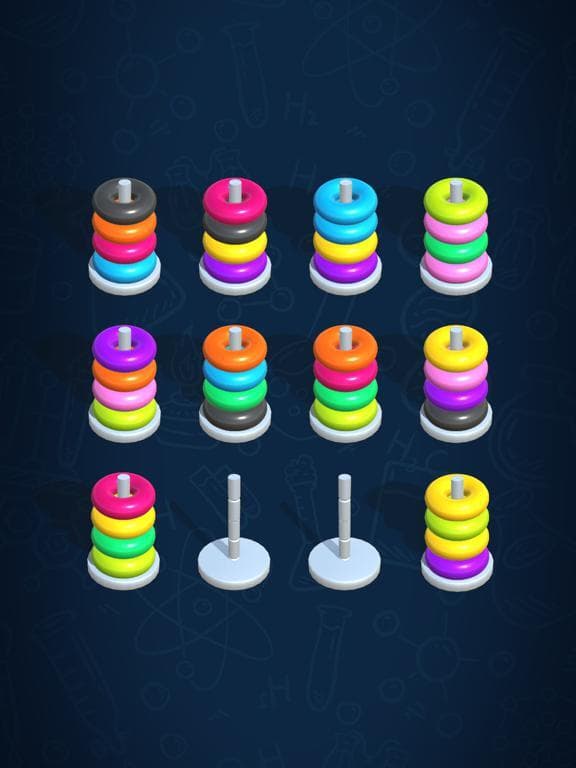 Hoop Stack Color: Sort Puzzle screenshot 4