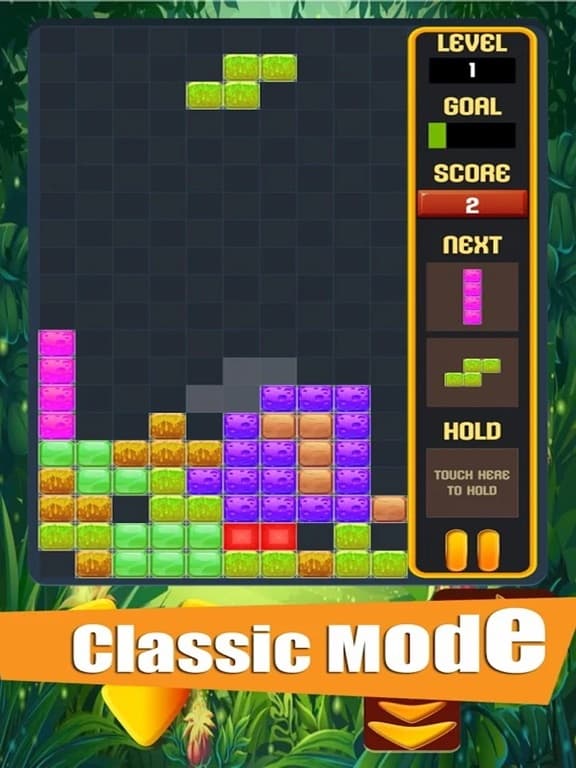Brick game jungle screenshot 4