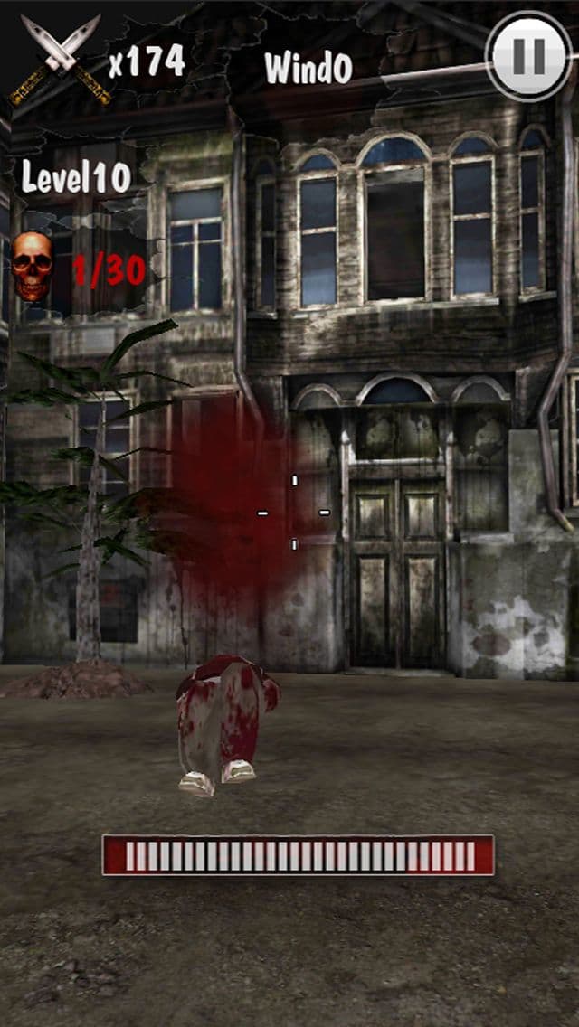 Zombie War-Knife Master3D screenshot 5