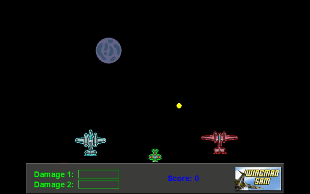 Wingman Sam in Space