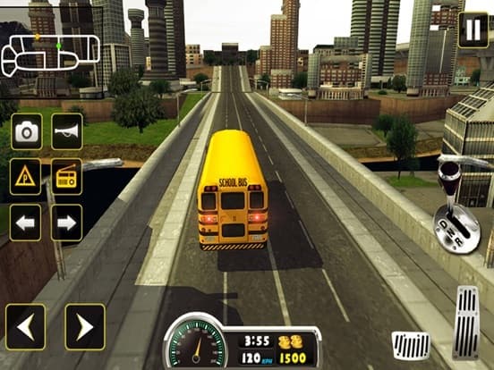 School bus driving simulator 3D pro screenshot 2