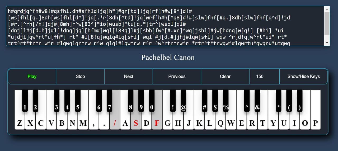 ButtonBass Player Piano