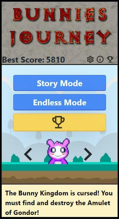 Bunnies Journey screenshot 2