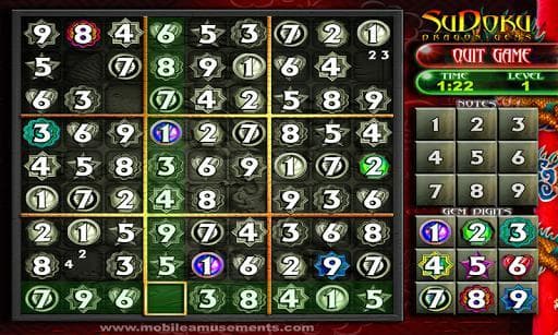 Sudoku Dragon Gems FREE screenshot 3