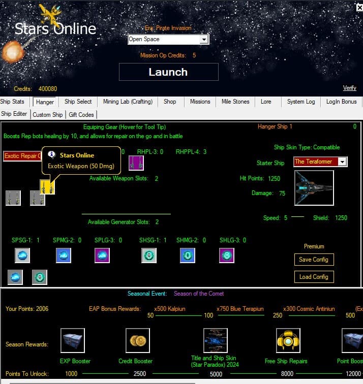 Stars Online screenshot 2
