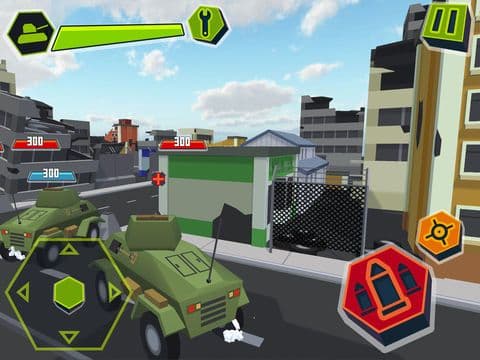 Cube Tanks - Blitz War 3D screenshot 4
