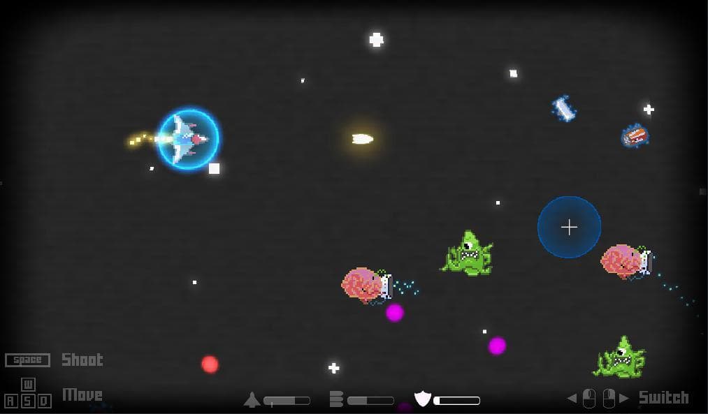 Scrappy MC Spaceface VS the terrible tentacoolos screenshot 3