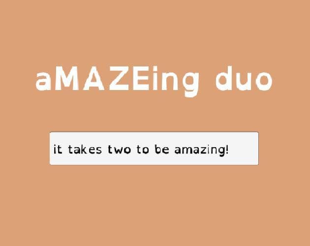 aMAZEing duo