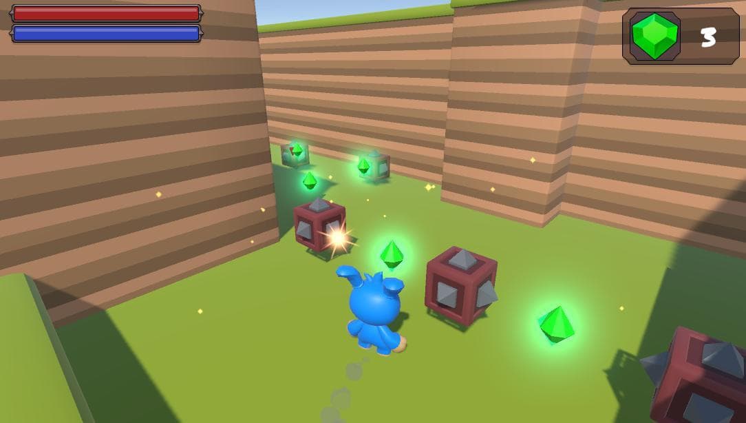 Playtonic/Grads in games jam - Yooka-Laylee inspired project screenshot 2