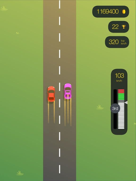Drag Race FRVR - Hit the Gas! screenshot 3
