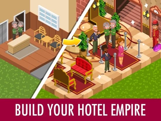 Hotel Tycoon Empire: Idle Game screenshot 2