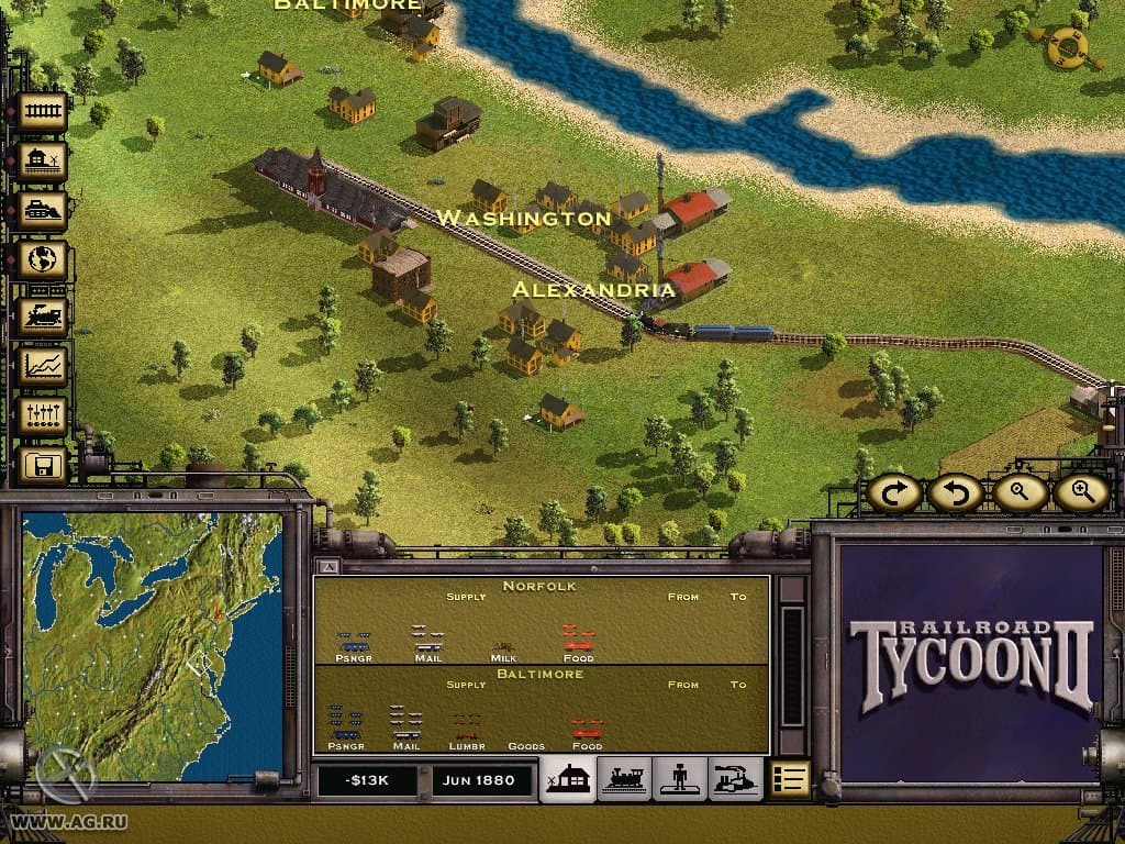Railroad Tycoon 2 screenshot 4