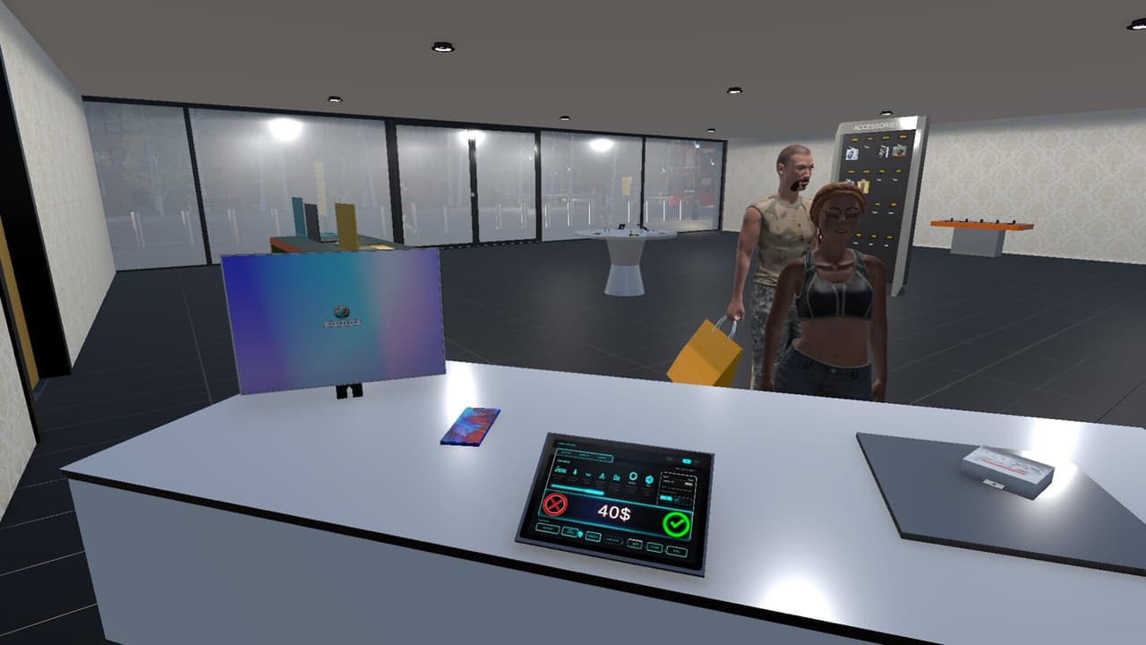 Electronic shop simulator screenshot 4