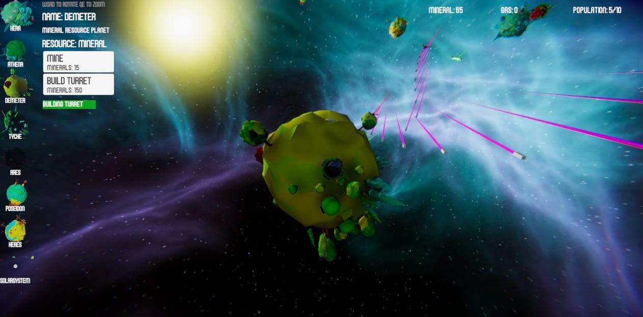 Solar Defense (itch) screenshot 3