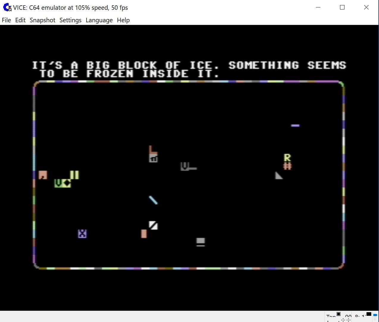 C64 robotfindskitten
