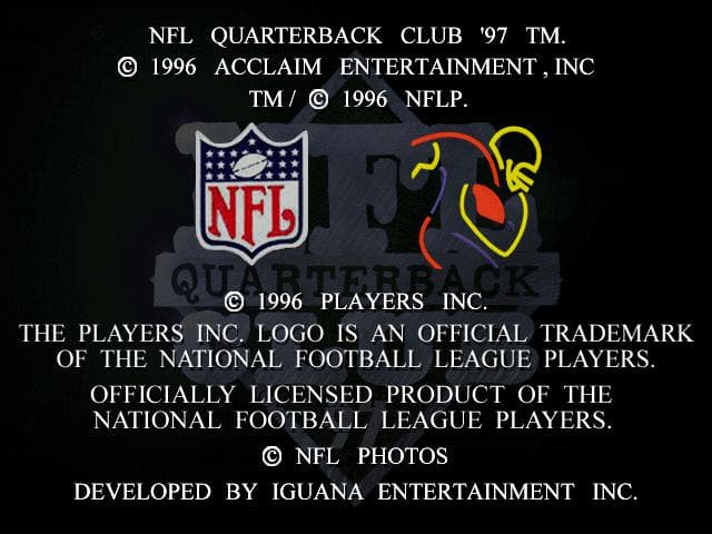 NFL Quarterback Club 97 screenshot 2